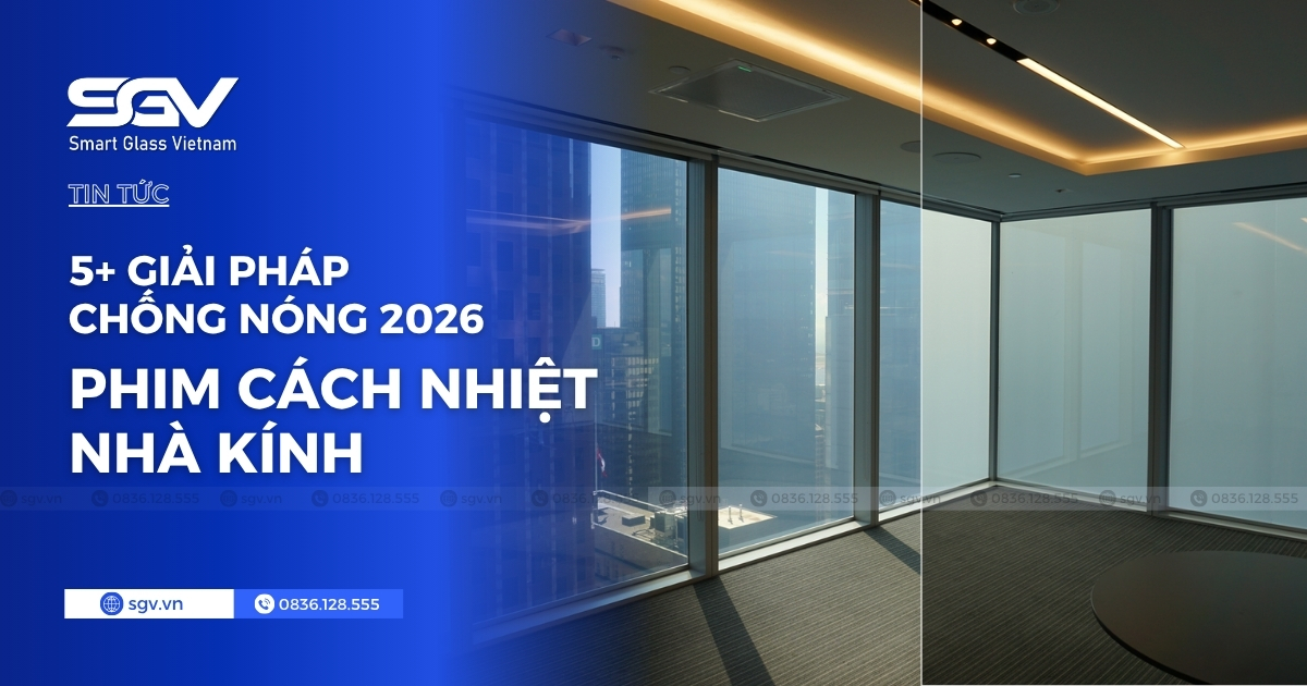 Phim Cách Nhiệt Nhà Kính: 5+ Giải Pháp Chống Nóng 2026